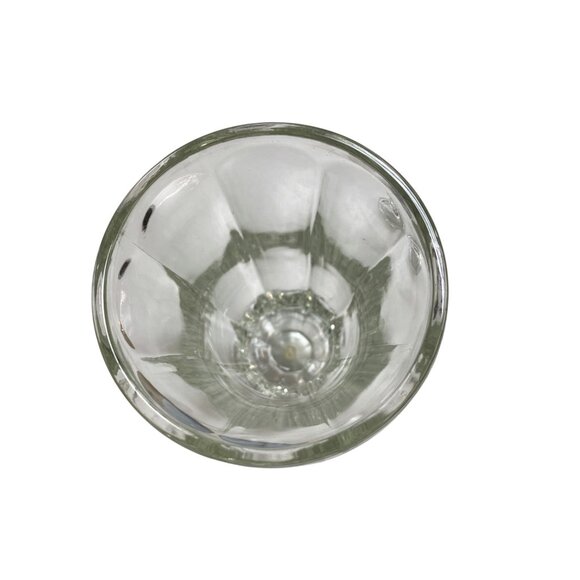 Vintage Clear Glass Ice Cream Soda Fountain Style Cup - Picture 2 of 4